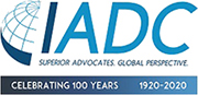 IADC logo. Superior advocates. Global perspective.